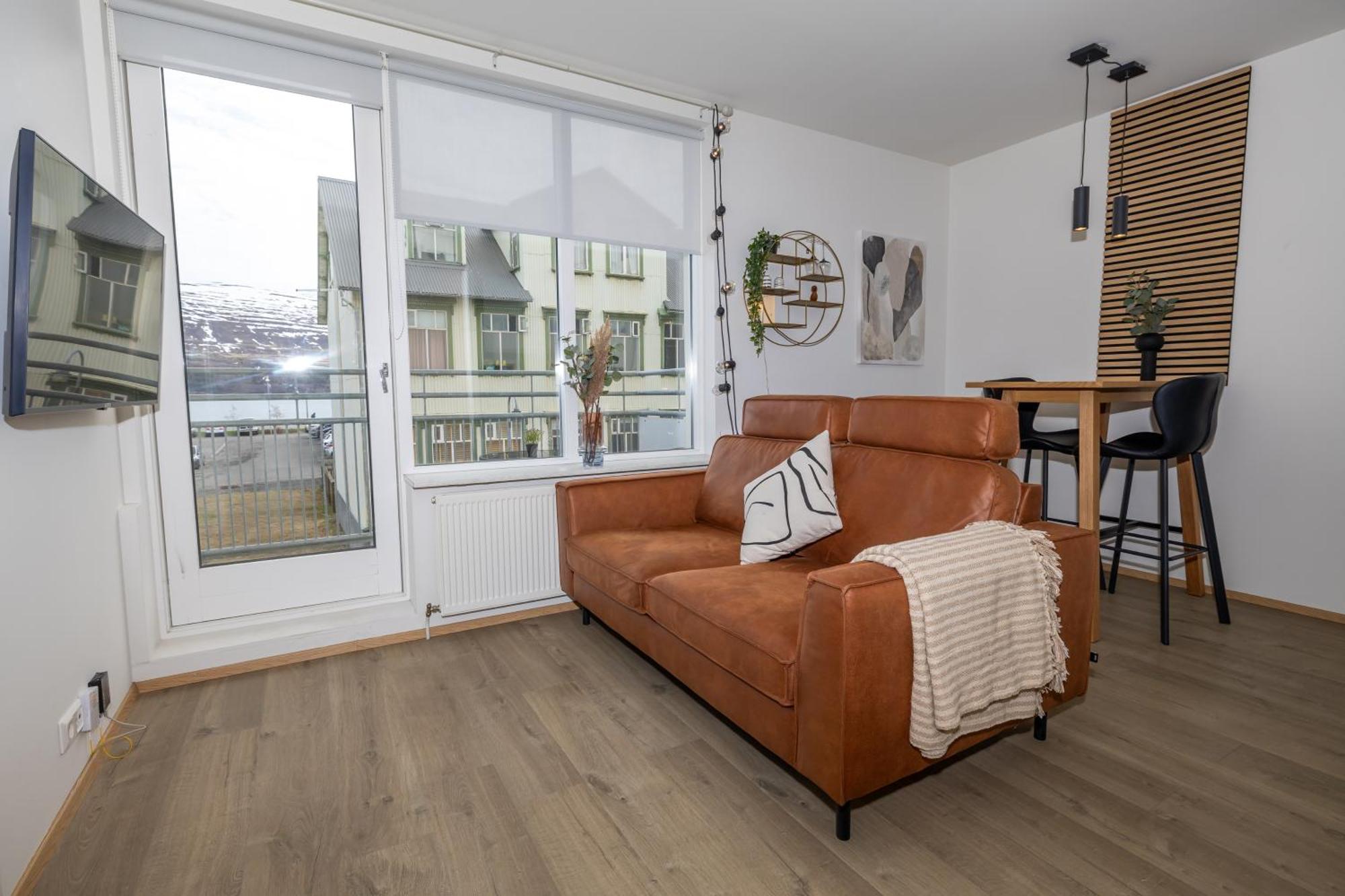 Charming Deluxe Apartment Akureyri Rom bilde