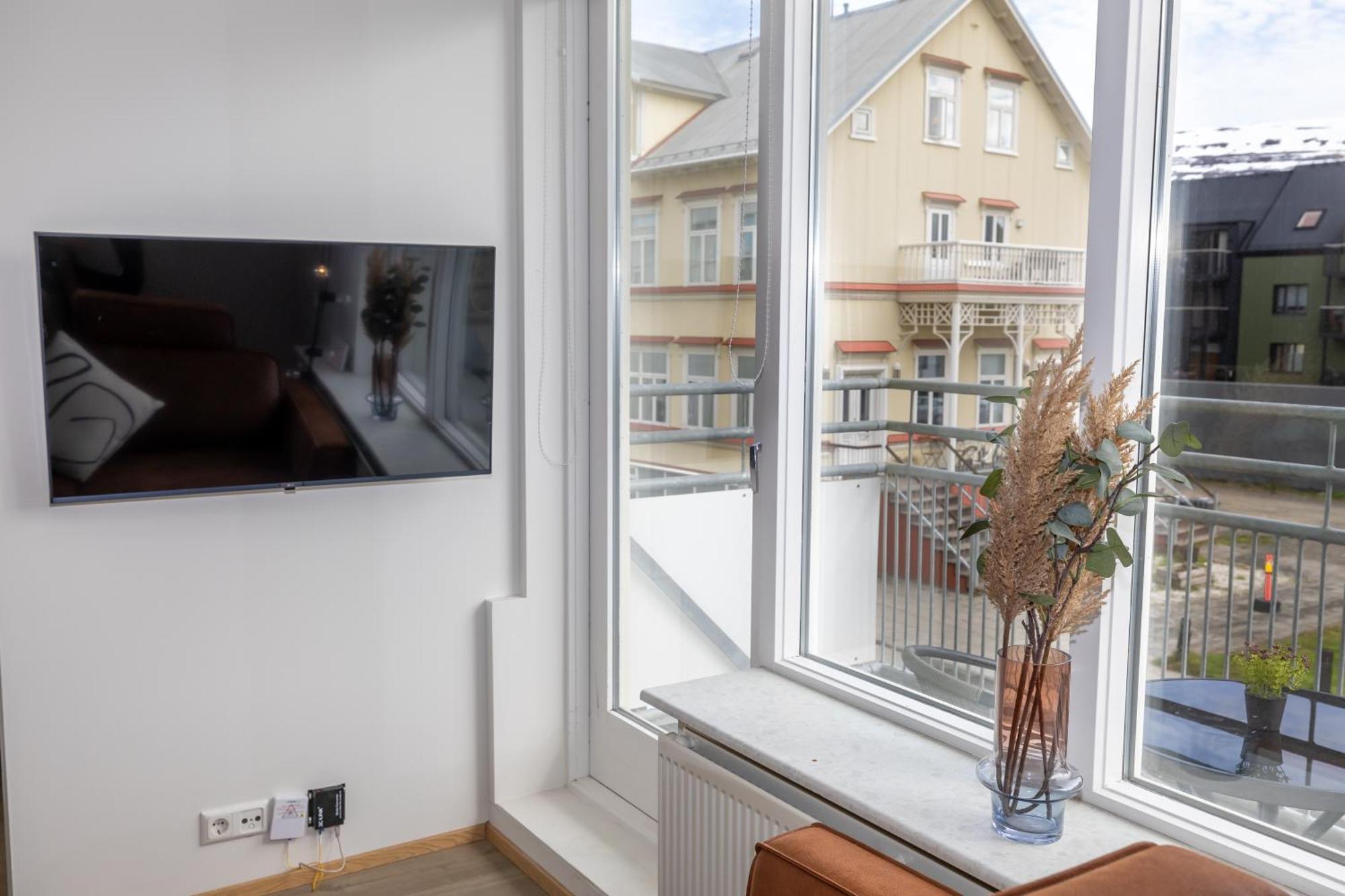 Charming Deluxe Apartment Akureyri Rom bilde