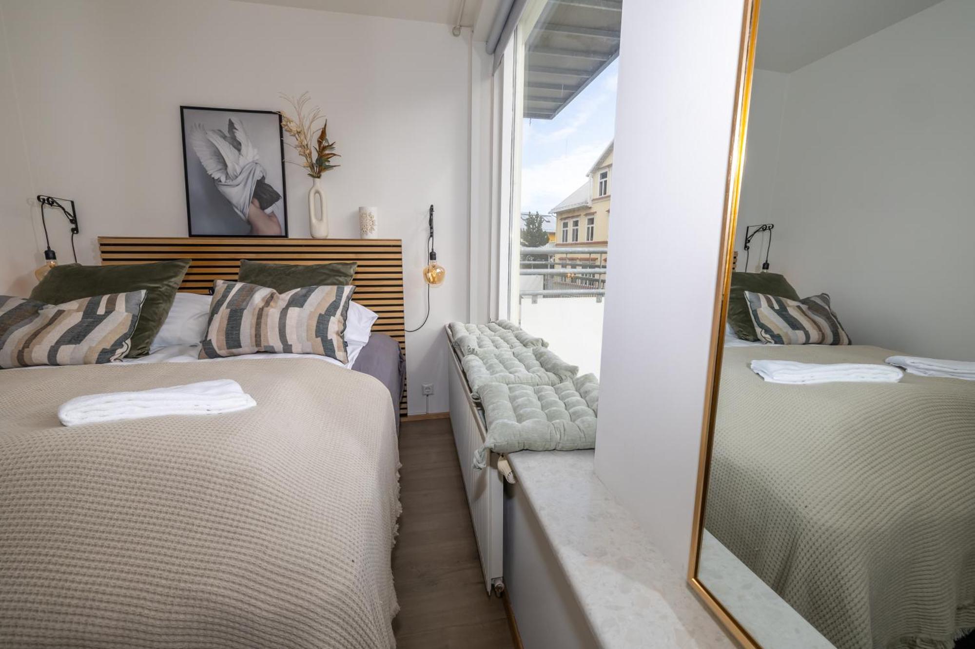 Charming Deluxe Apartment Akureyri Rom bilde