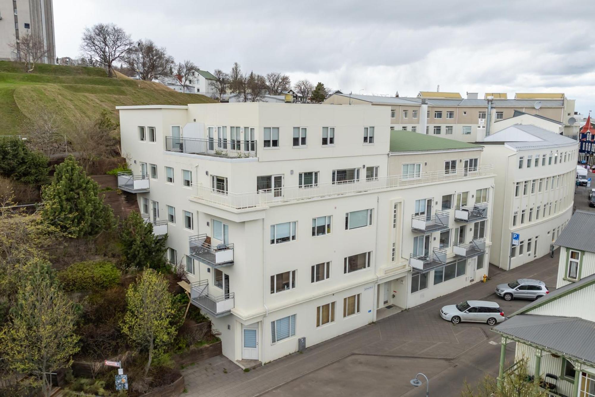 Charming Deluxe Apartment Akureyri Rom bilde