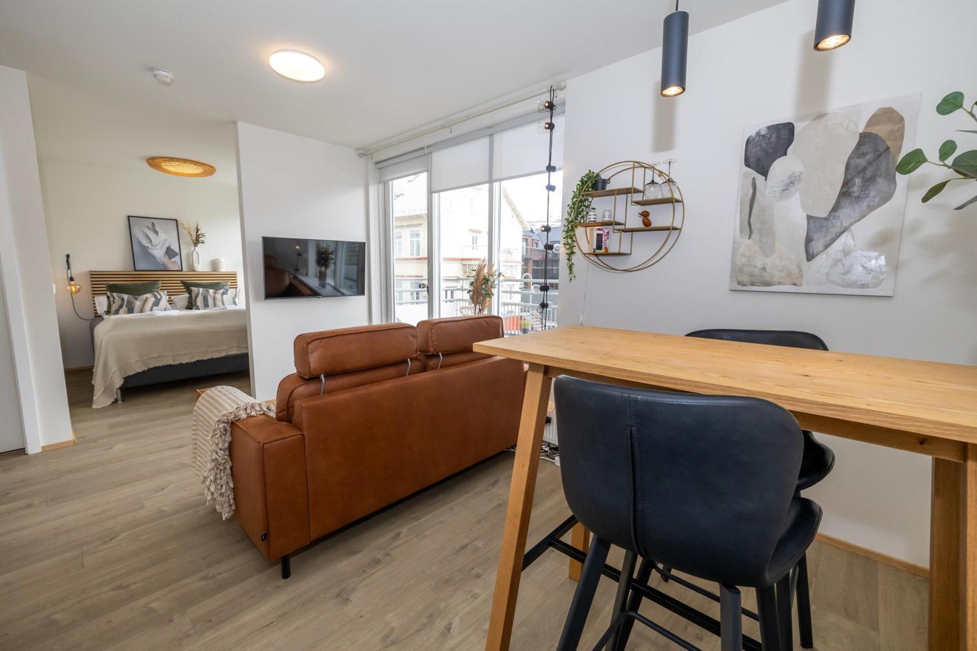 Charming Deluxe Apartment Akureyri Rom bilde